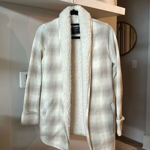 A&F Sherpa Cardigan